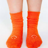 Happy Cloud Crew Grip Sock