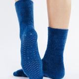 Happy Cloud Crew Grip Sock