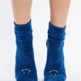 Happy Cloud Crew Grip Sock