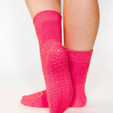 Happy Cloud Crew Grip Sock