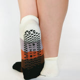 Layered Stripe Full Foot Grip Sock