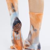 Bullseye Crew Grip Sock