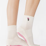 Tulips Ankle Grip Sock