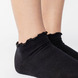 Ruffle Full Foot Grip Sock