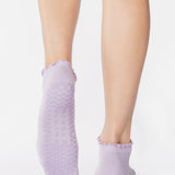 Ruffle Full Foot Grip Sock