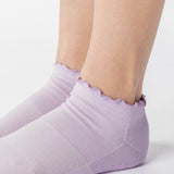 Ruffle Full Foot Grip Sock