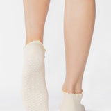 Ruffle Full Foot Grip Sock
