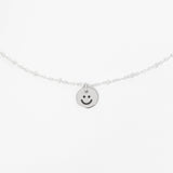 PS + Sayre Happy Charm Necklace in Sterling Silver