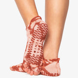 Washout Toeless Grip Sock