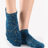 Tick Tock Full Foot Grip Sock