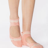 Shibori Strap Grip Sock