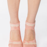 Shibori Strap Grip Sock
