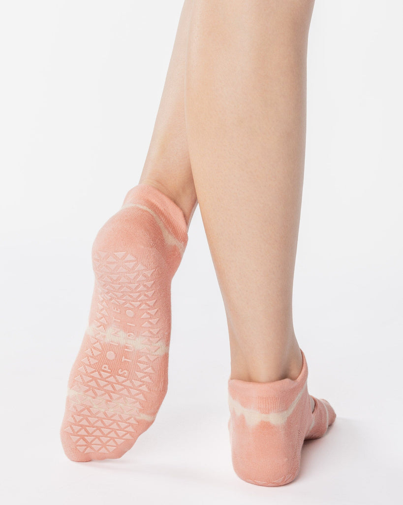 Shibori Strap Grip Sock