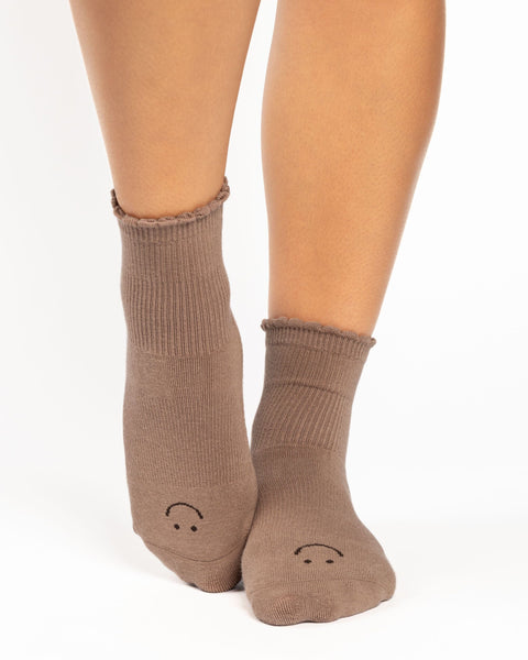 Happy Ankle Grip Sock