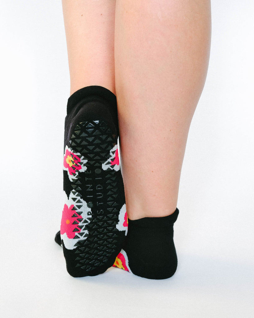 Posy Full Foot Grip Sock