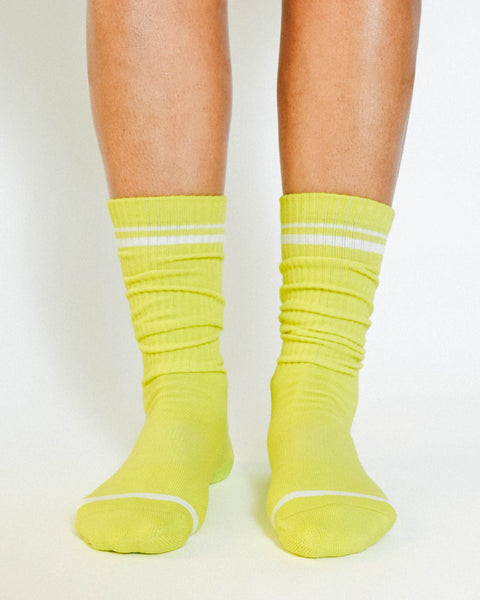 Varsity Crew Grip Sock | Pointe Studio