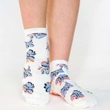 Petal Full Foot Grip Sock