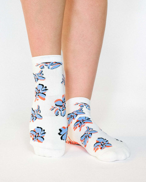 Petal Full Foot Grip Sock