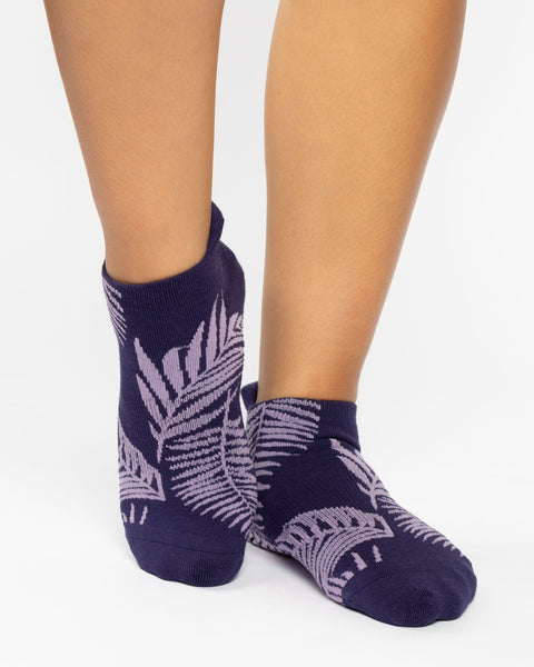 Palm Shadow Full Foot Grip Sock