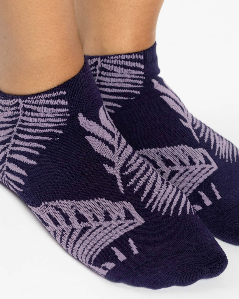 Palm Shadow Full Foot Grip Sock