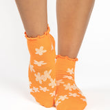 Bloom Quarter Grip Sock
