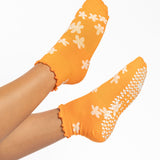 Bloom Quarter Grip Sock