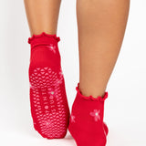 Bloom Quarter Grip Sock