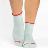Mental Vacay Ankle Grip Sock