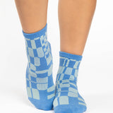 Retro Geo Ankle Grip Sock