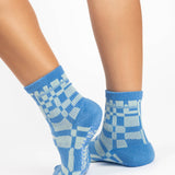 Retro Geo Ankle Grip Sock