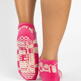 Retro Geo Full Foot Grip Sock