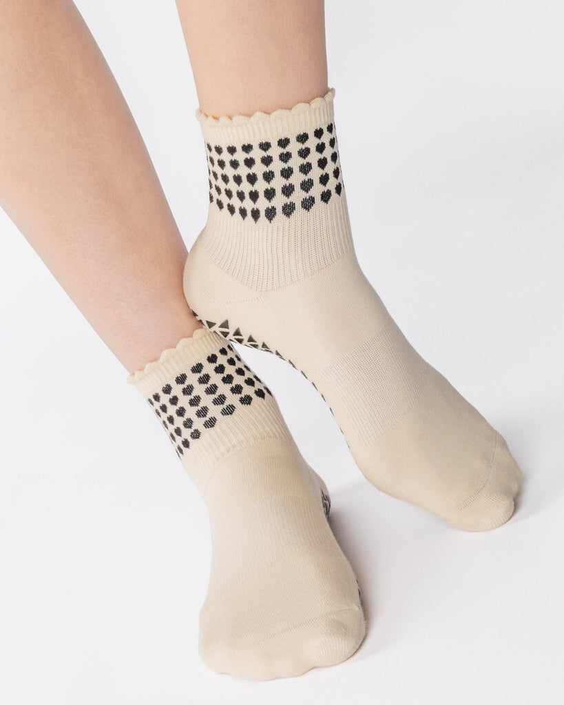 Sweetheart Ankle Grip Sock