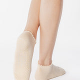 Cherry Full Foot Grip Sock