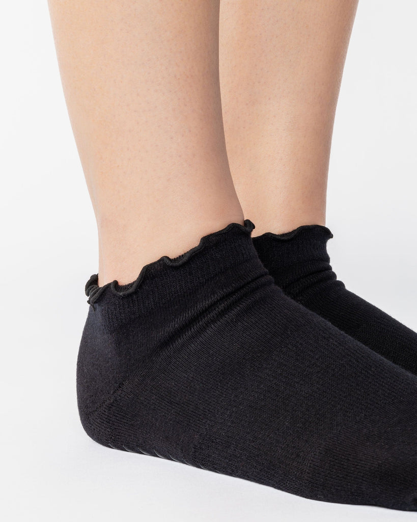 Ruffle Full Foot Grip Sock