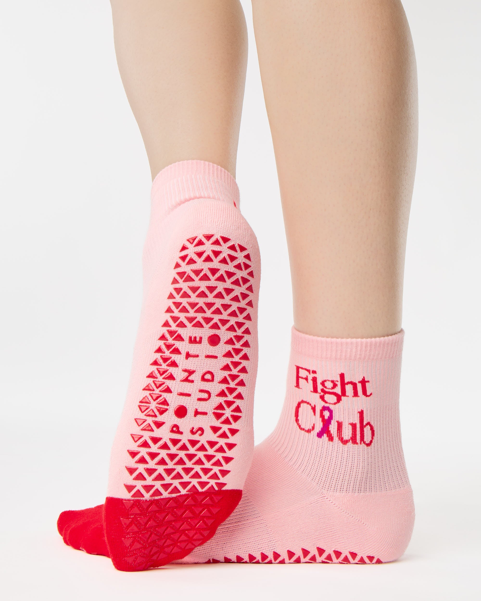Pointe Studio X Susan G Komen Fight Club Ankle
