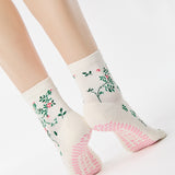 Rose Garden Ankle Grip Sock