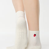 Strawberry Ankle Grip Sock