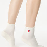 Strawberry Ankle Grip Sock