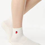 Strawberry Ankle Grip Sock