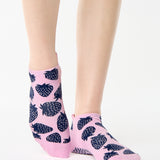 Berry Full Foot Grip Sock