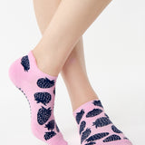 Berry Full Foot Grip Sock