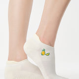 Lemons Full Foot Grip Sock
