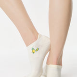 Lemons Full Foot Grip Sock