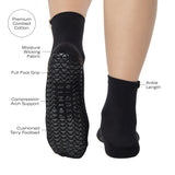 Astro Ankle Grip Sock - Aquarius