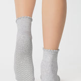 Cherry Ankle Grip Sock