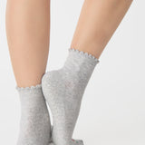 Cherry Ankle Grip Sock