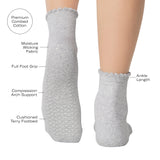 Cherry Ankle Grip Sock