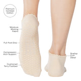 Cherry Full Foot Grip Sock