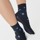 Evil Eyes Ankle Grip Sock
