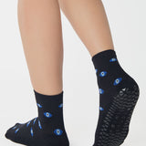 Evil Eyes Ankle Grip Sock